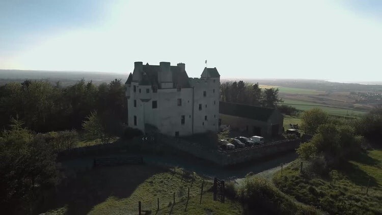 东洛锡安的法尔赛德城堡高清视频素材