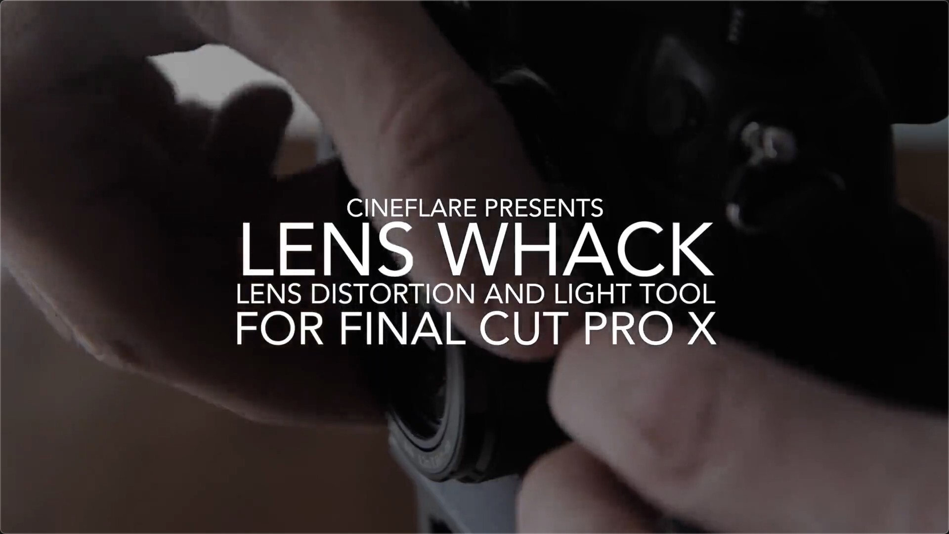 fcpx插件：CineFlare LensWhack(梦幻镜头光线效果)