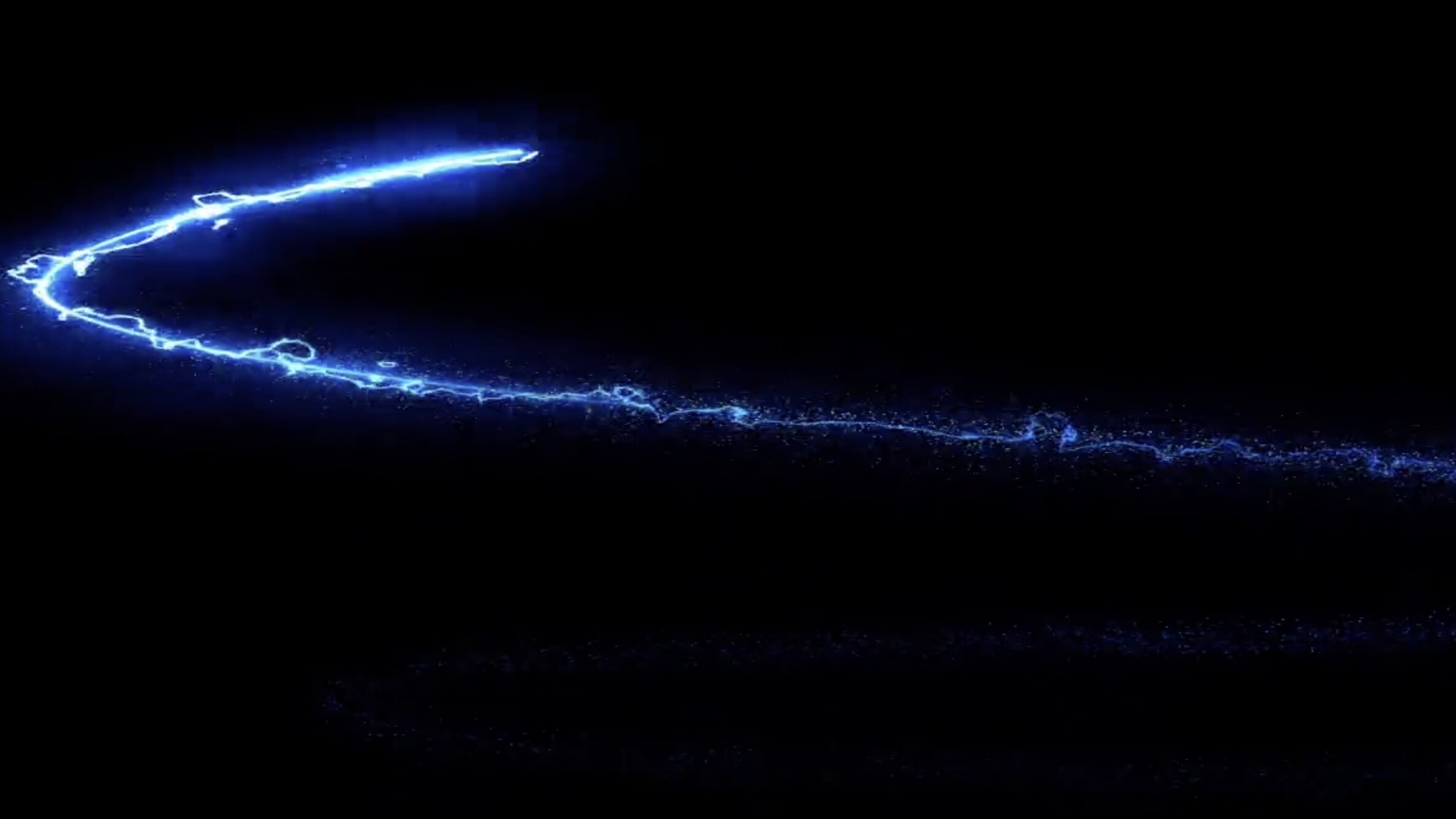 14个粒子能量电流光效飞舞线条动画视频素材