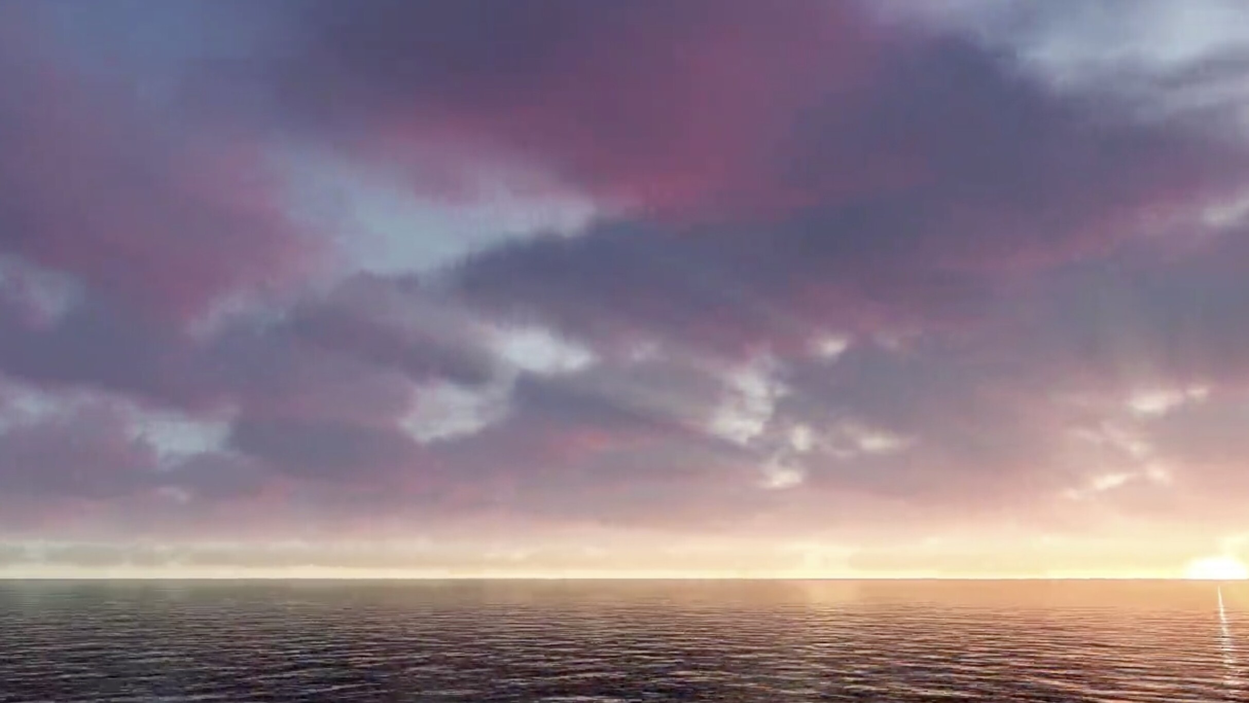 10组海洋碧水蓝天白云风景延时动画视频素材