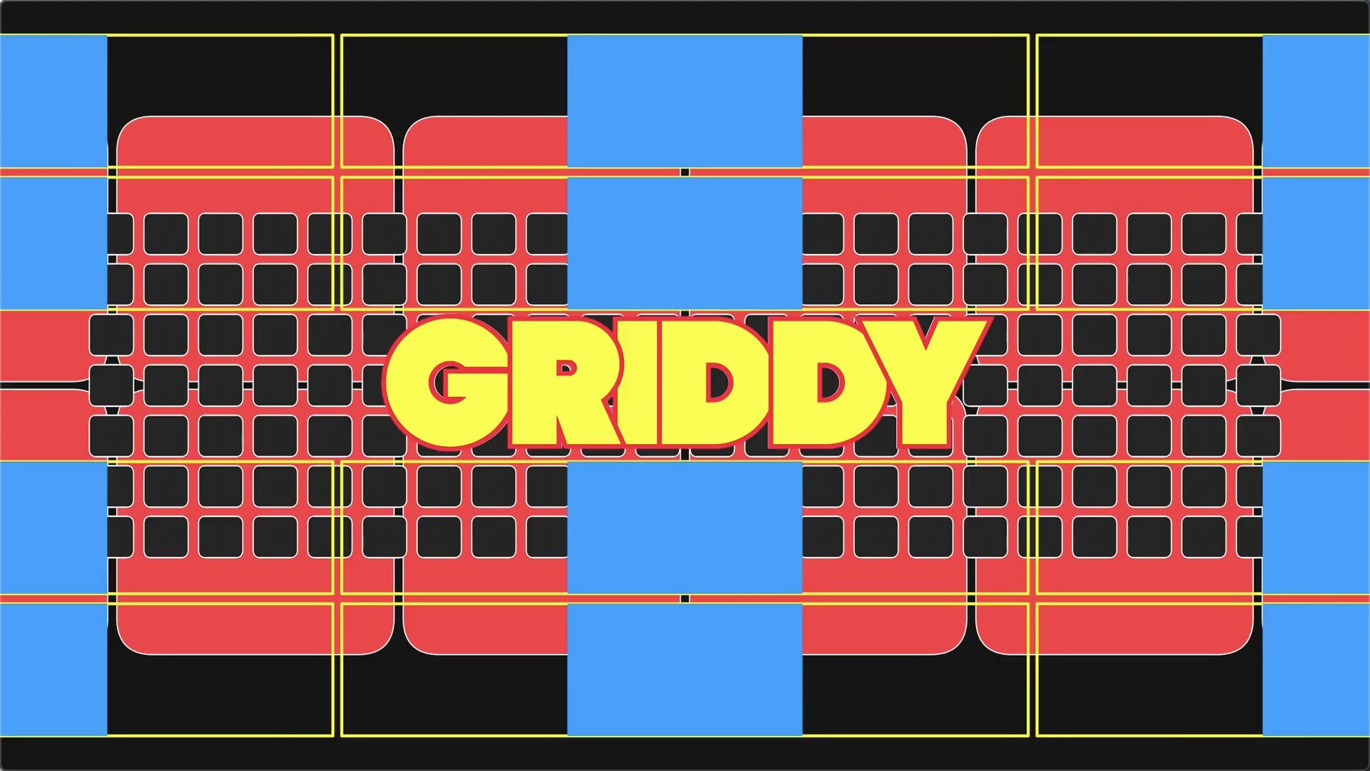 fcpx插件：osmFCPX Griddy(快速轻松地制作网格)