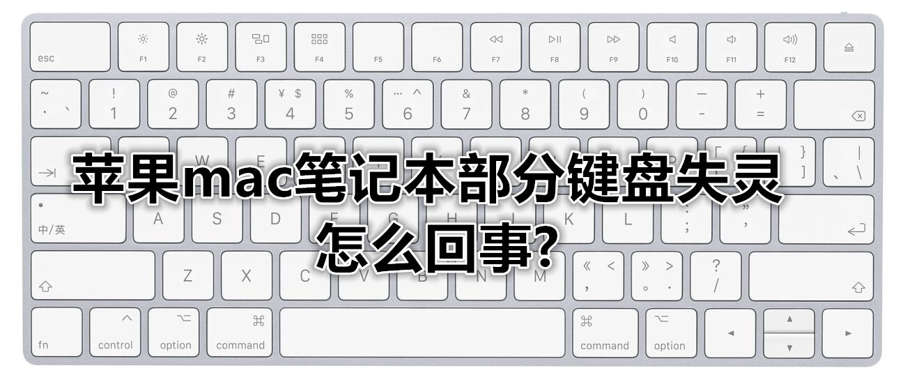苹果mac笔记本部分按键失灵怎么回事?5连option键即可解决
