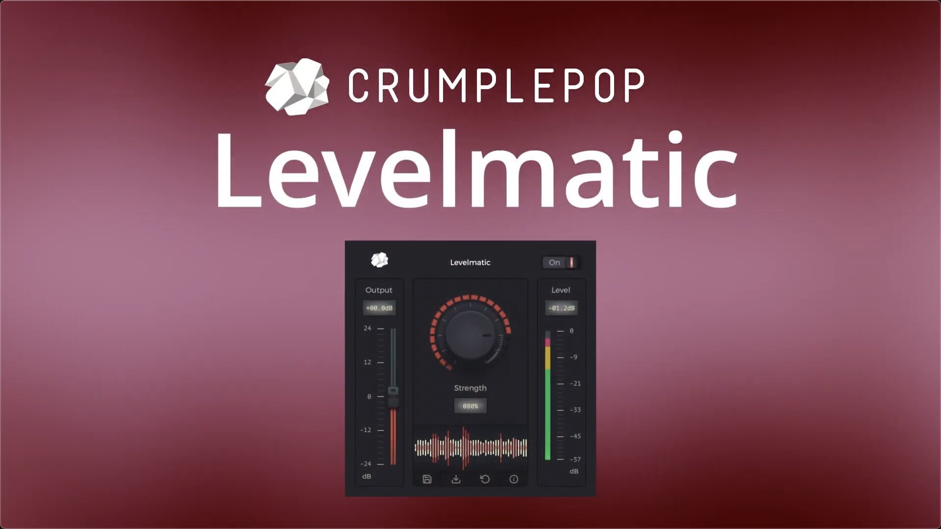 fcpx插件：CrumplePop Levelmatic(动态调整音频声音大小)