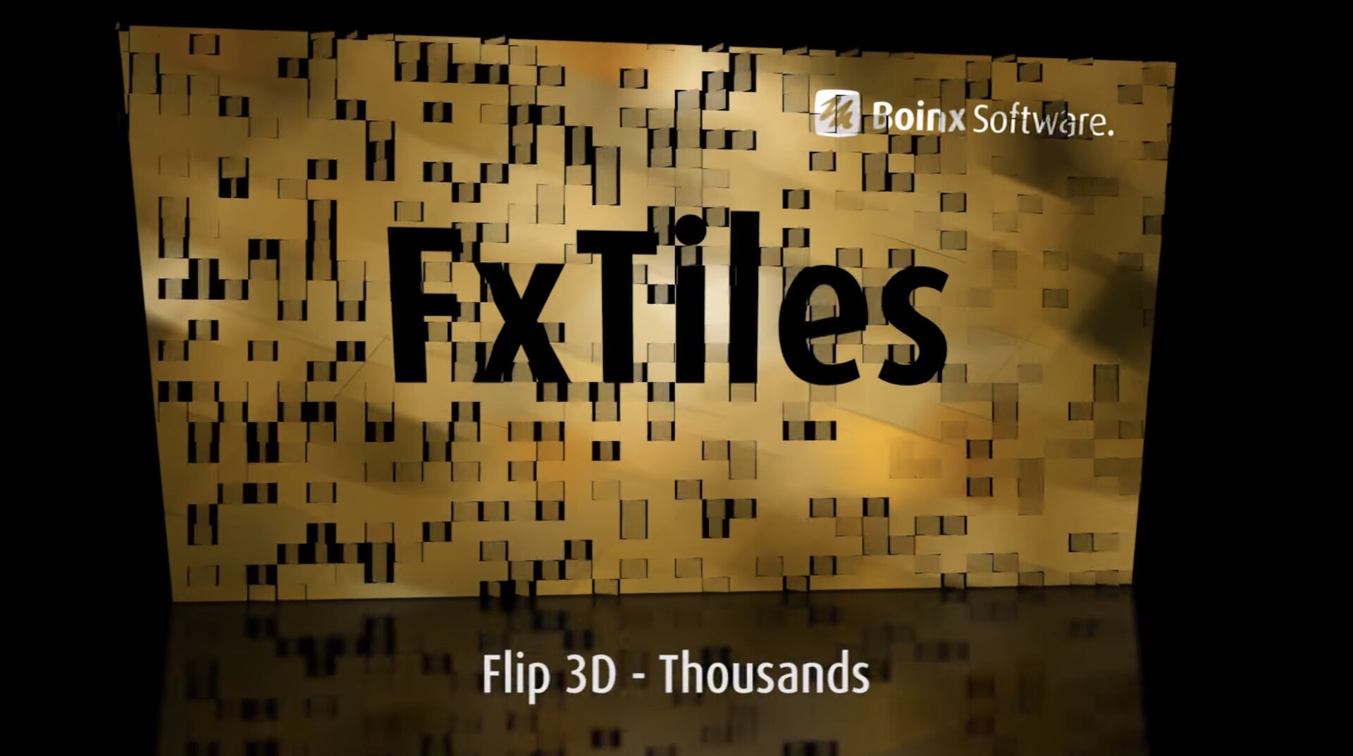 fcpx插件：Boinx FxTiles(3D动画转场)