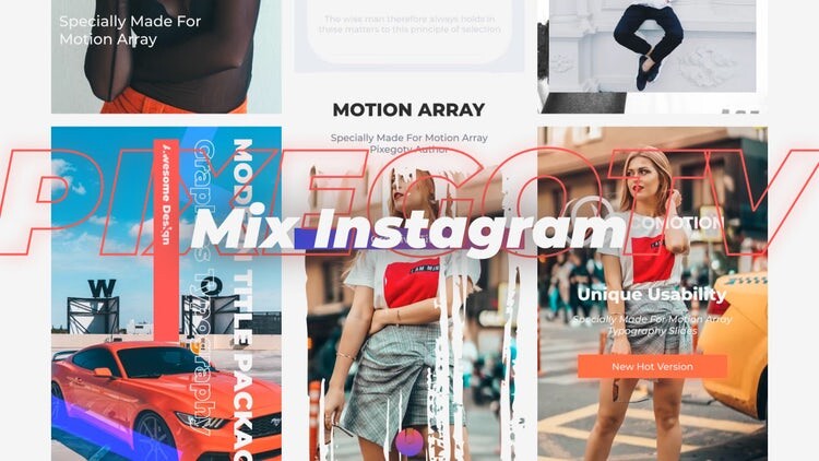 15个多彩时尚的Instagram故事AE模板