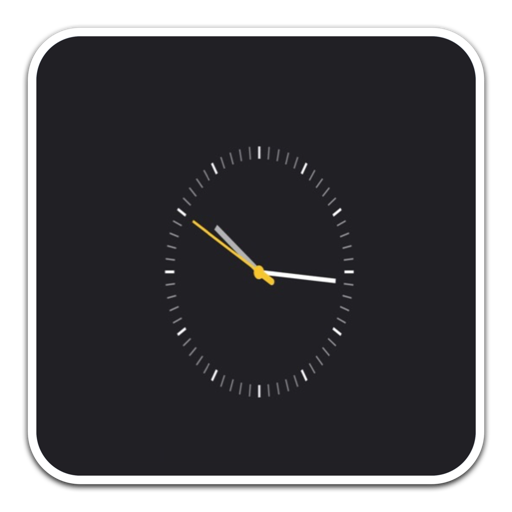 Simple Clock for mac(简单时钟屏幕保护程序)