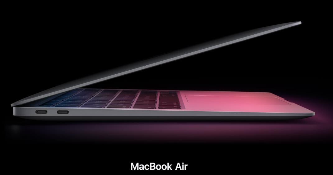 搭载全新M1 ，苹果 MacBook Air 再次成为衡量其他笔记本标杆