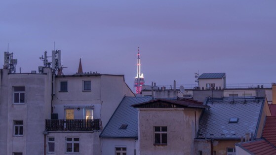 布拉格电视塔高清动态壁纸