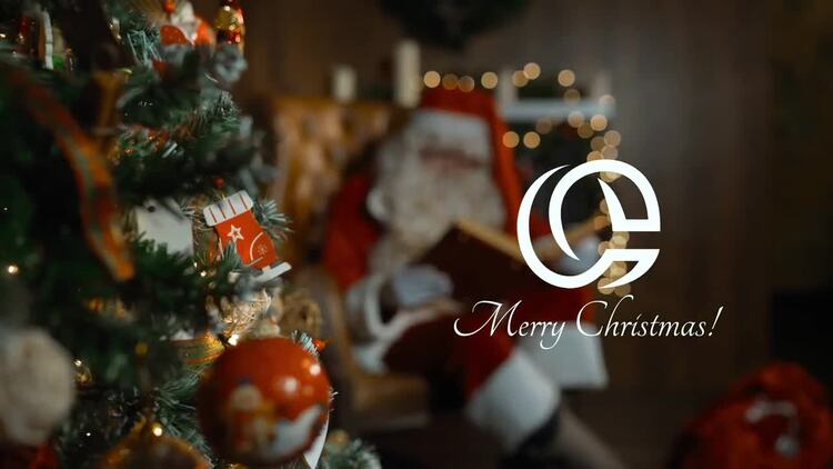 创意的圣诞节写真集AE模板