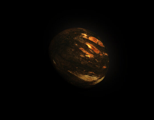 科幻星云太空黑洞行星地球陨石4K视频特效动画合成素材26