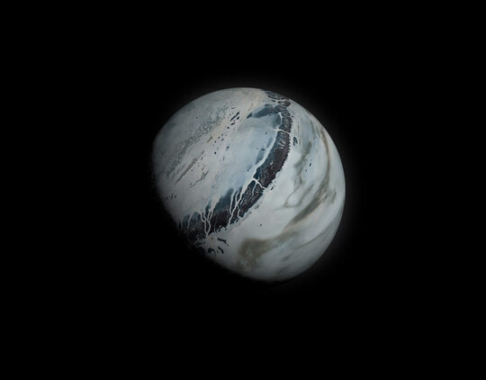 科幻星云太空黑洞行星地球陨石4K视频特效动画合成素材31