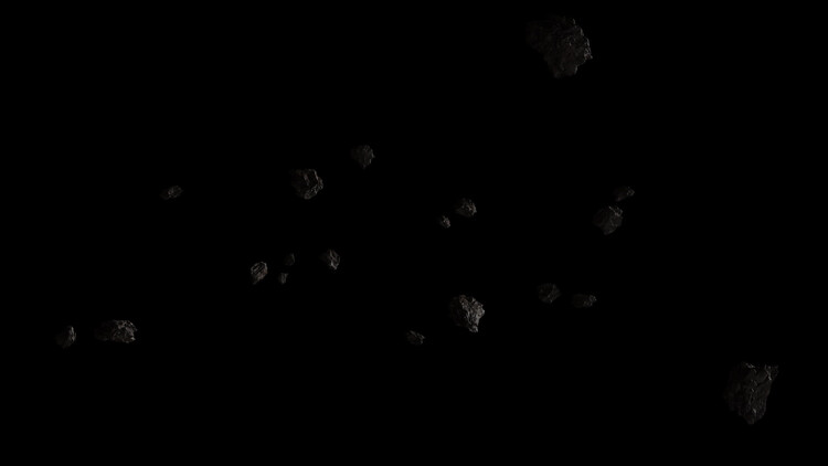 科幻星云太空黑洞行星地球陨石4K视频特效动画合成素材53