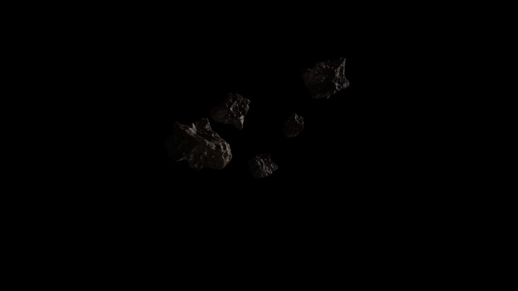 科幻星云太空黑洞行星地球陨石4K视频特效动画合成素材54
