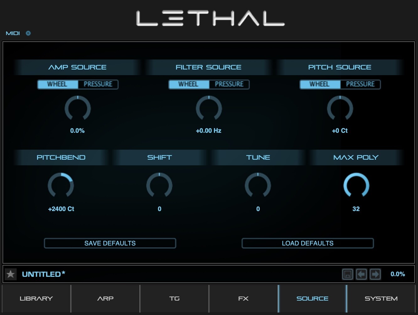 Lethal Audio Lethal for Mac(超丰富的音频合成器插件)