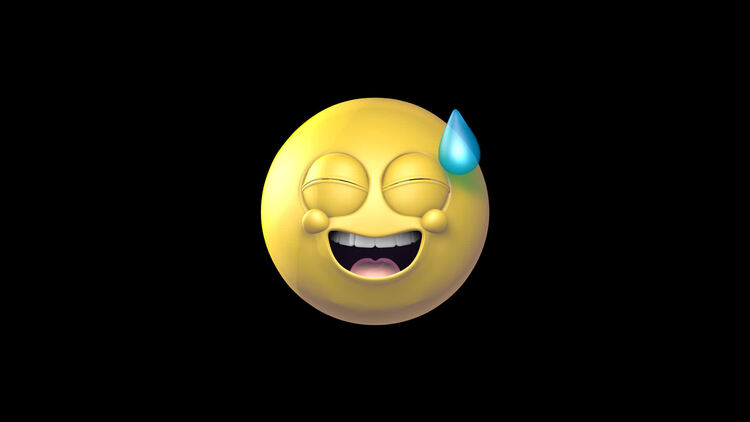 三维卡通搞怪Emojis表情循环动画13