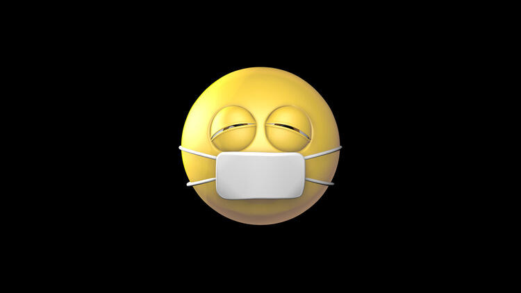 三维卡通搞怪Emojis表情循环动画20