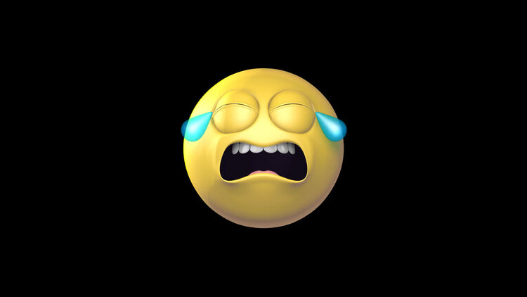 三维卡通搞怪Emojis表情循环动画56