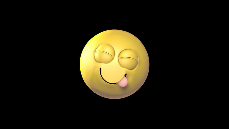 三维卡通搞怪Emojis表情循环动画60