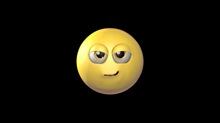 三维卡通搞怪Emojis表情循环动画70
