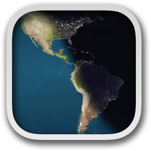 Day&Night World Map Studi‪o‬ mac(世界地图壁纸软件)