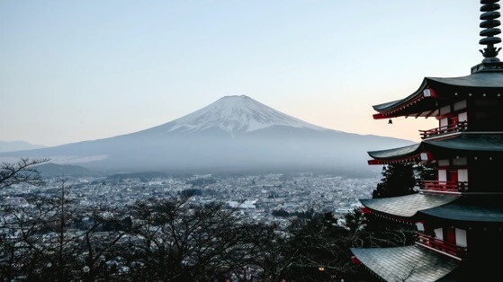 富士山风景高清动态壁纸