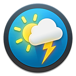 苹果Mac菜单栏天气预报小工具推荐：Weather Guru 