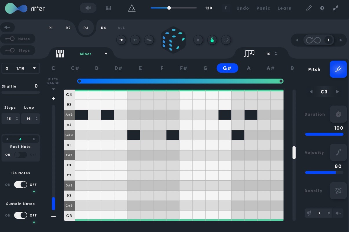Audiomodern Riffer for Mac(智能MIDI工具)