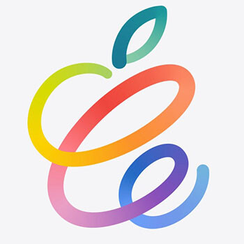 苹果 4 月 21 日春季发布会活动页面提供变形的 AR Logo