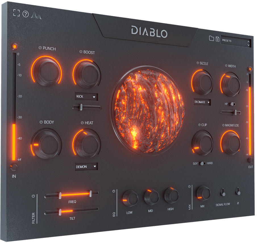 Cymatics Diablo for Mac(鼓增强器插件)