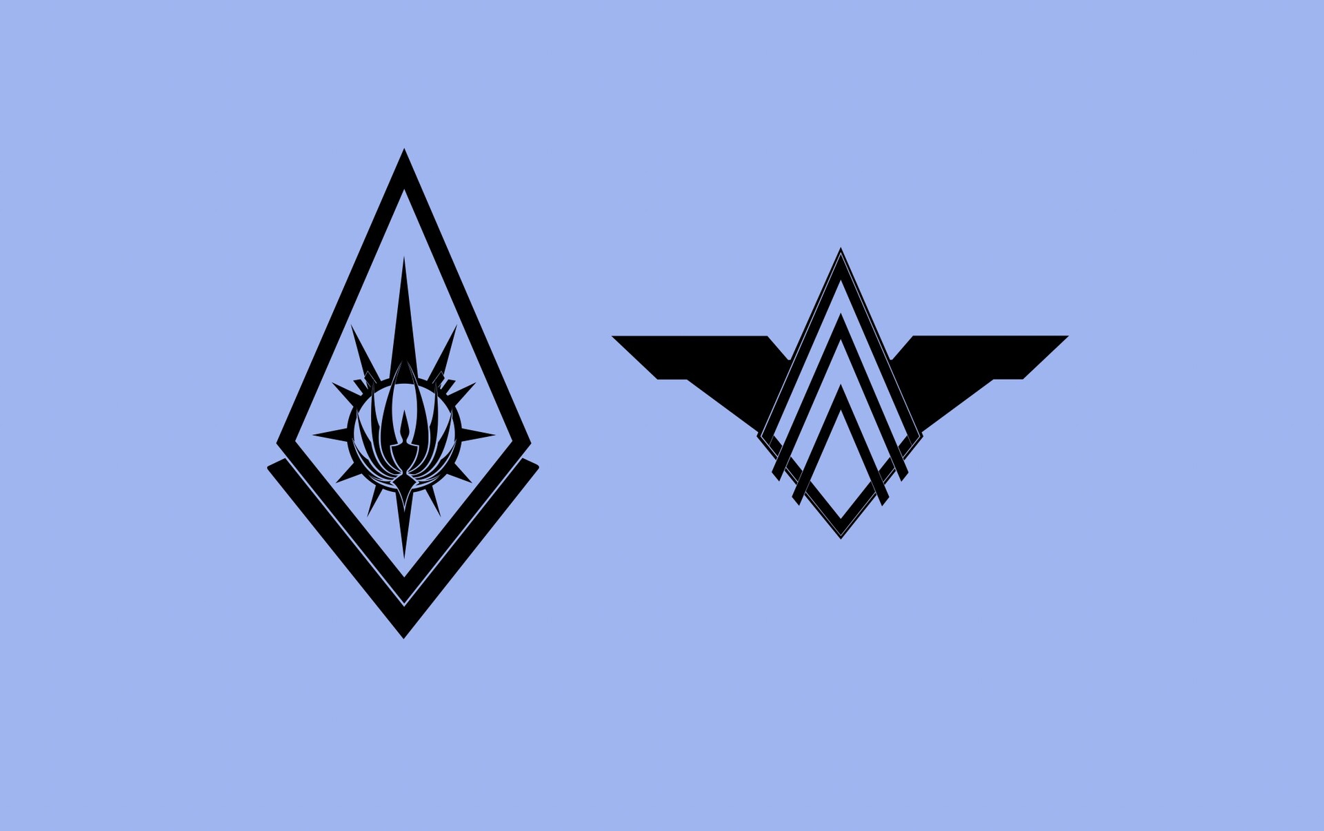 星际战队符号PS形状