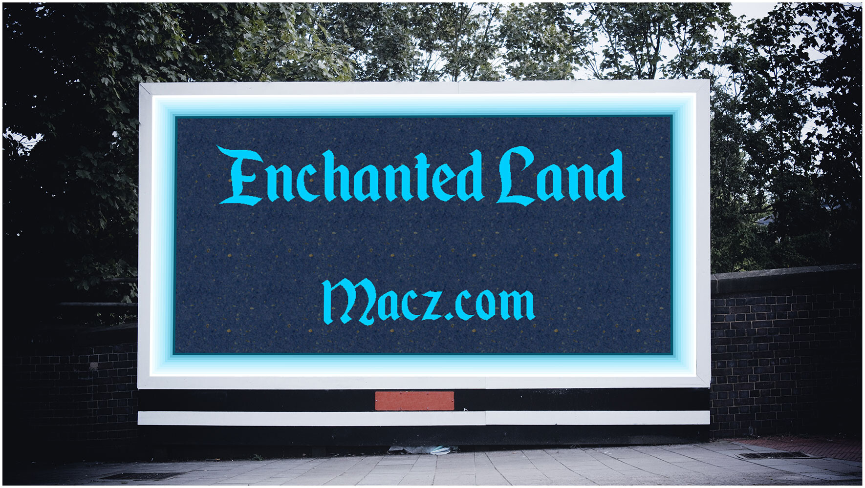 魔法主题设计字体Enchanted Land