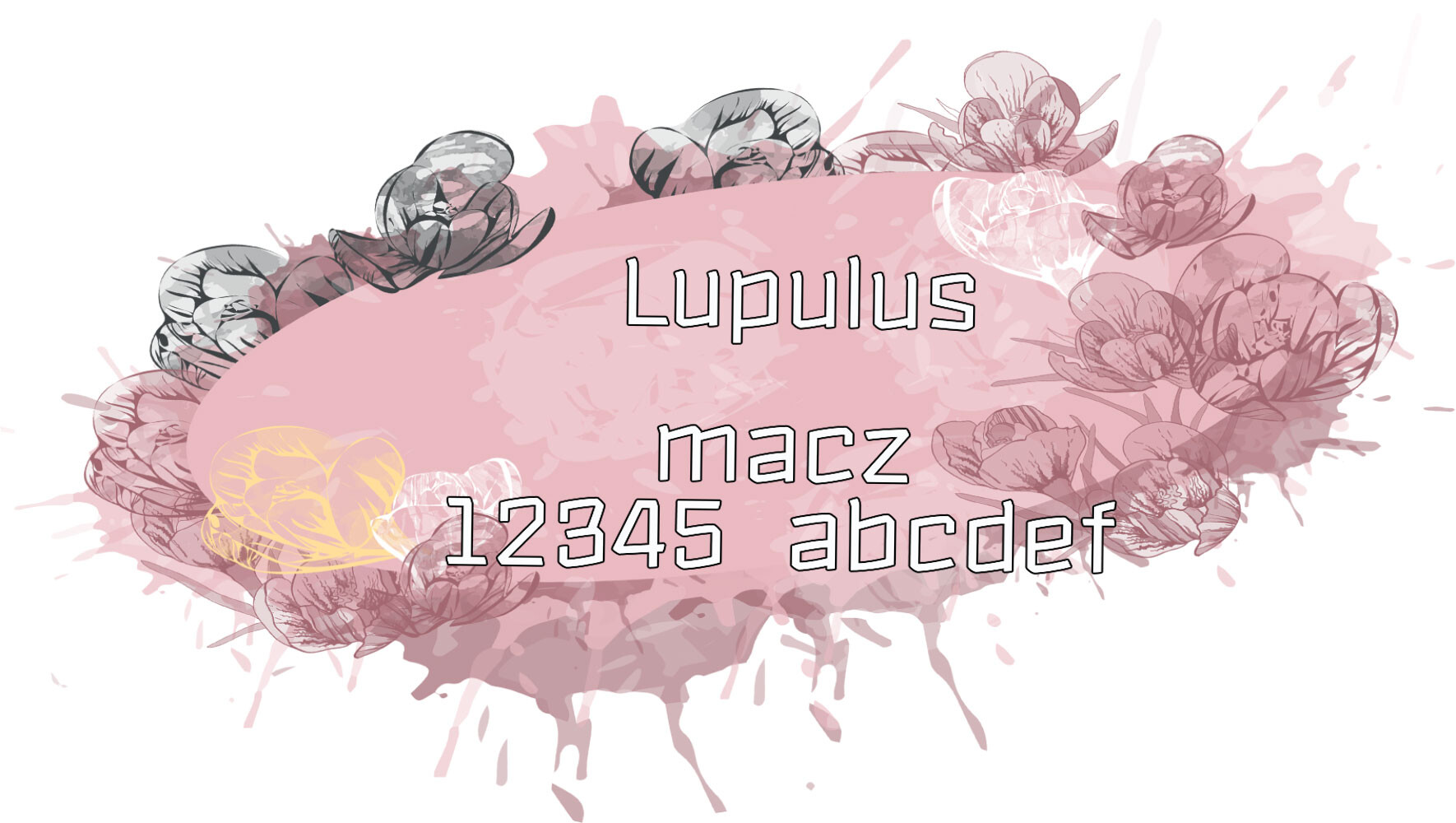 现代哥特式字体Lupulus