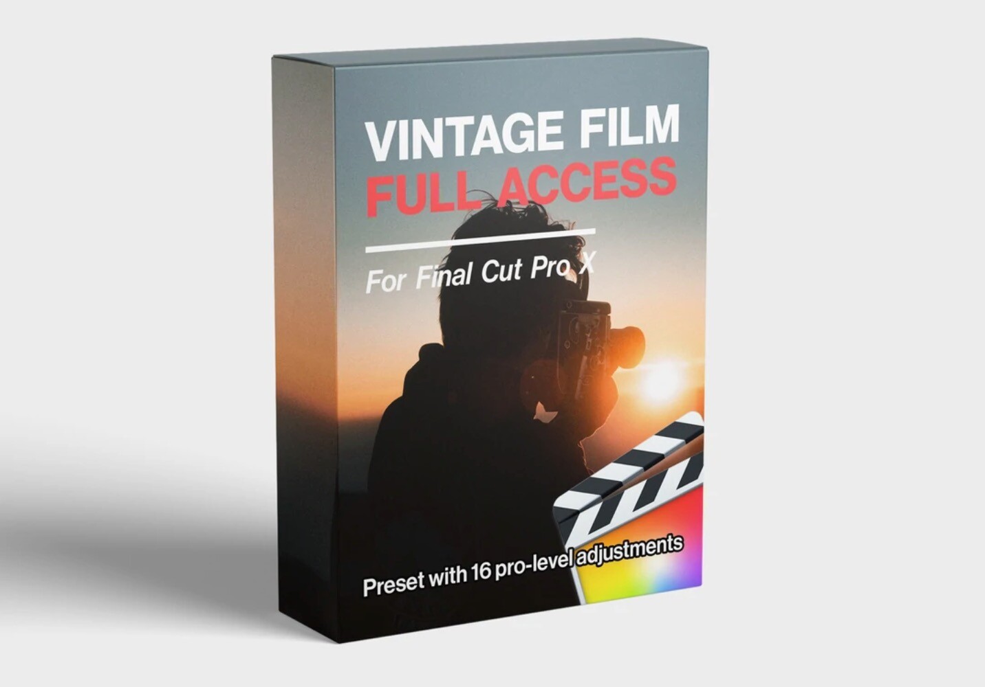 fcpx插件:Vintage Film复古电影插件