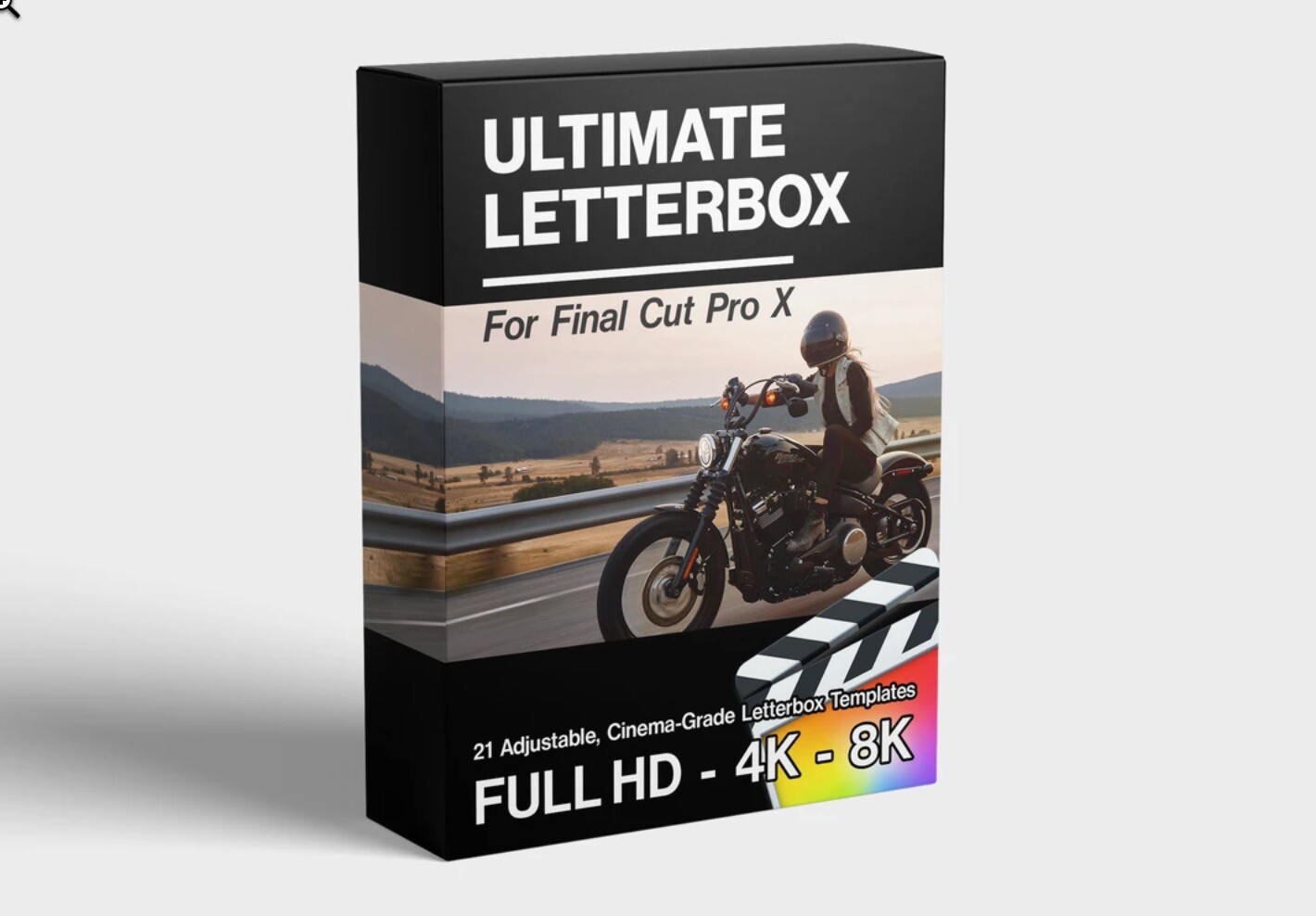 fcpx插件:电影级信箱遮罩模板Ultimate Letterbox
