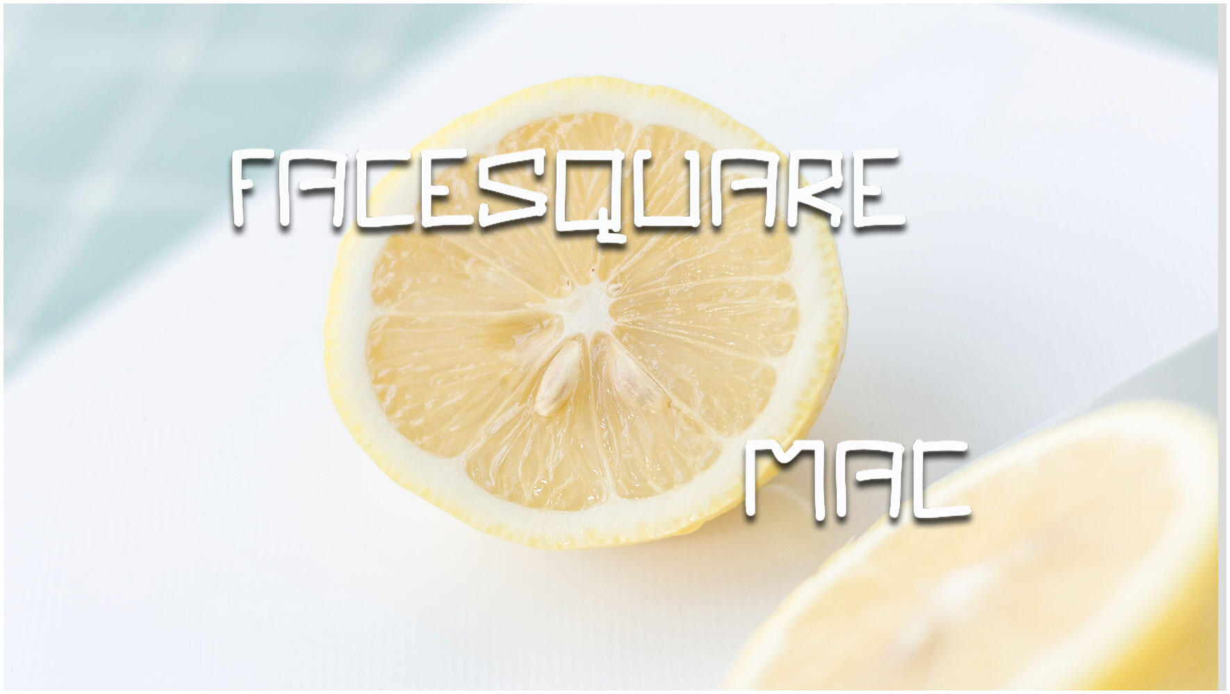 Face Square时尚宣传字体