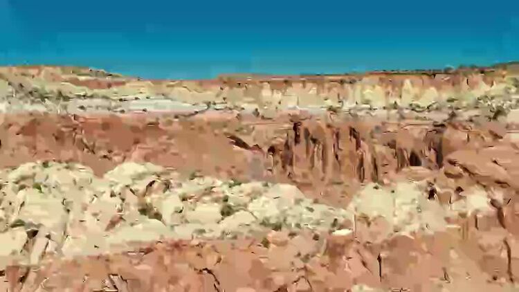 无人机航拍美国西部美景4K视频屏保09