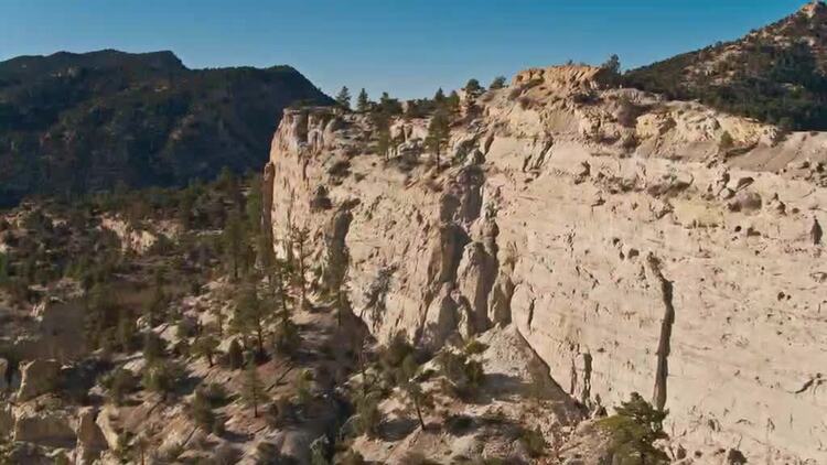 无人机航拍美国西部美景4K视频屏保25