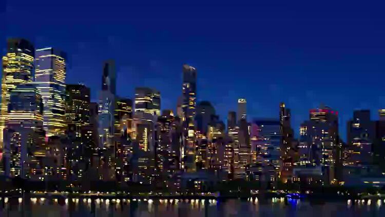 美国纽约航拍视频Mac屏保26