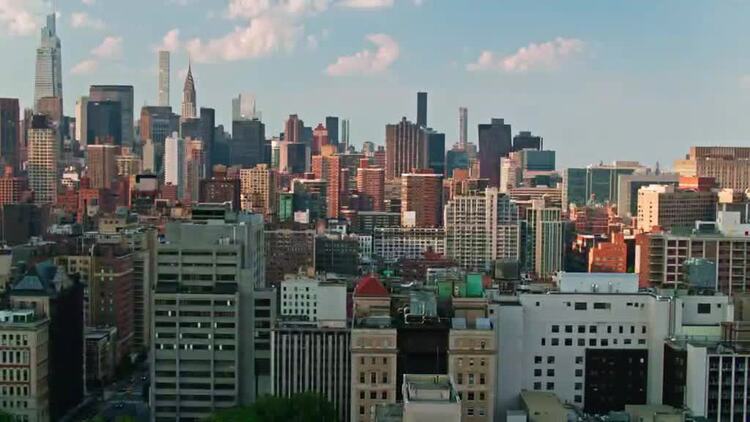 美国纽约航拍视频Mac屏保32