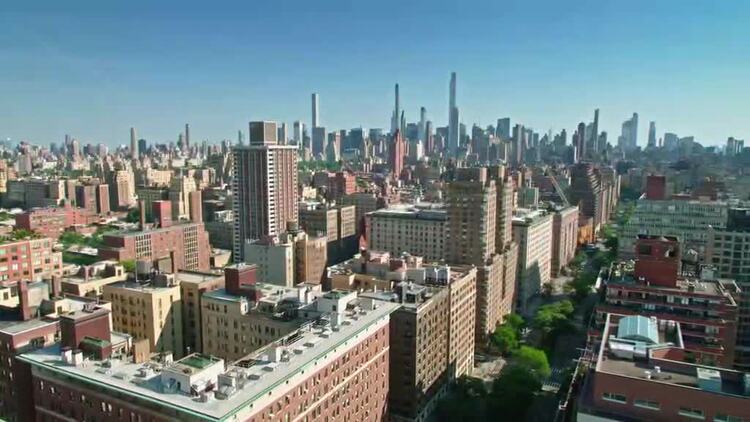 美国纽约航拍视频Mac屏保36