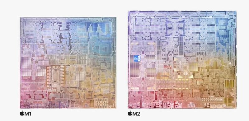 苹果m2芯片和m1到底有什么区别？