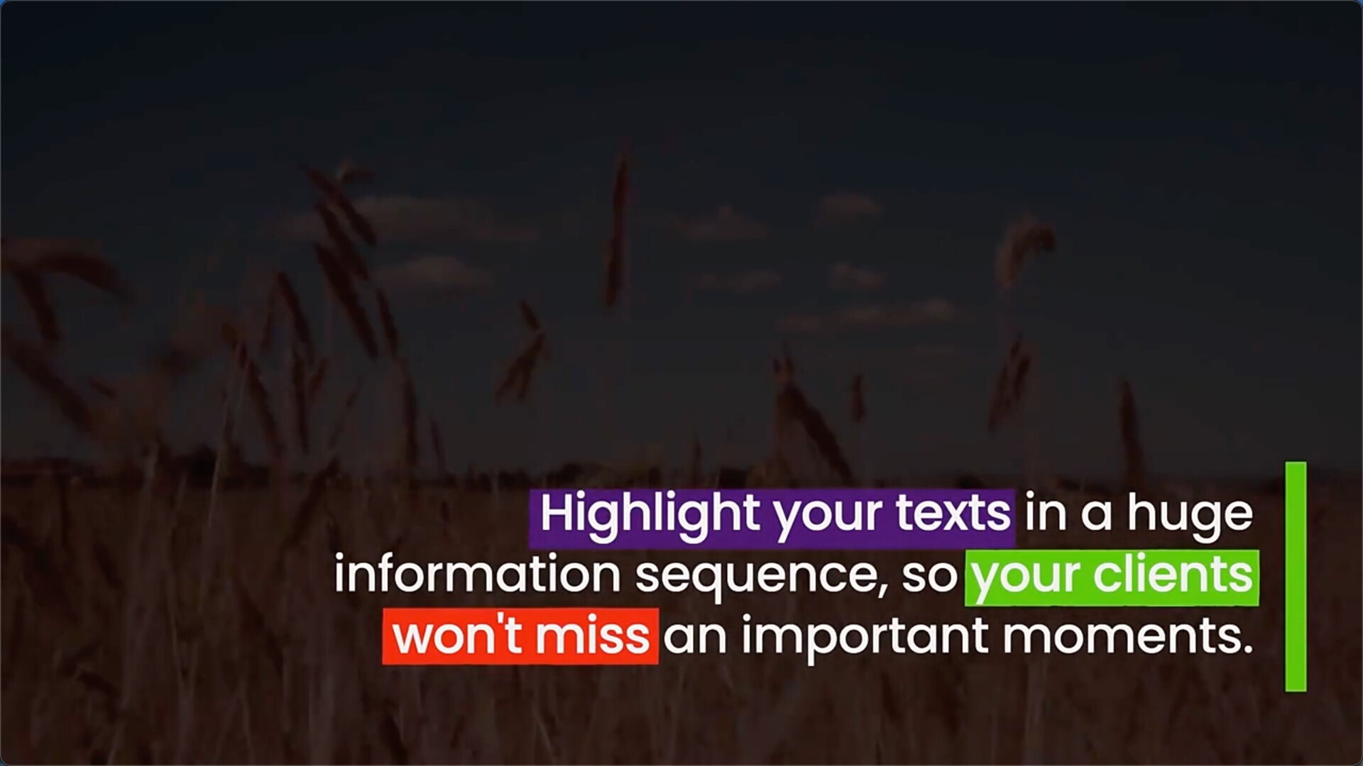 fcpx插件：36个高亮突出勾画显示文字标题动画Highlight Texts–Explainer