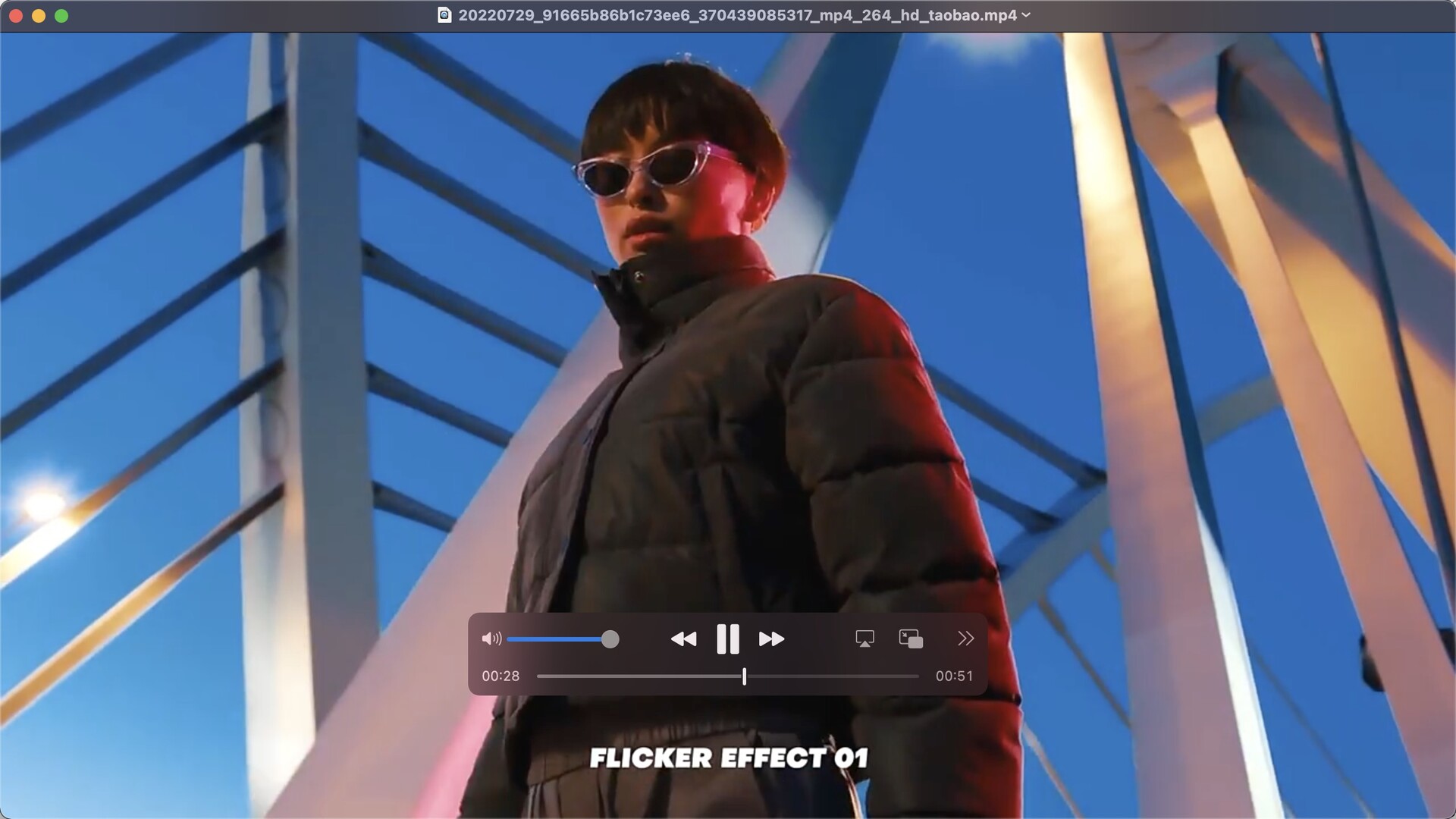 FCPX插件-20种视频画面闪烁毛刺干扰特效 Flicker Glitch Effects