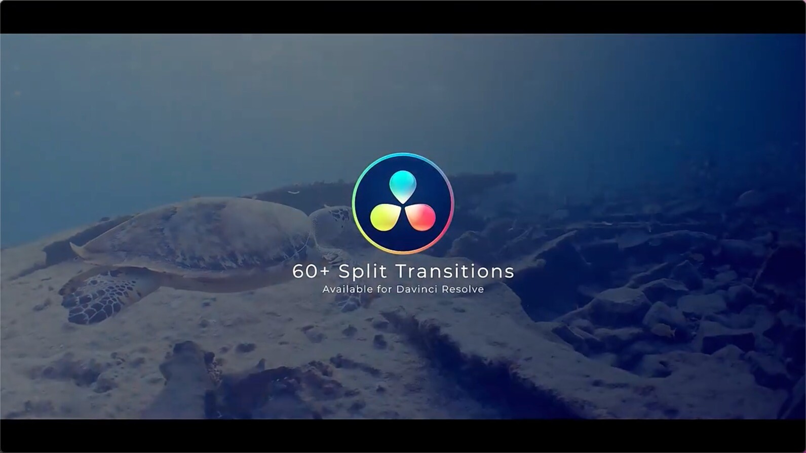 达芬奇模板-60种画面分割拆分转场过渡预设 Split Transitions