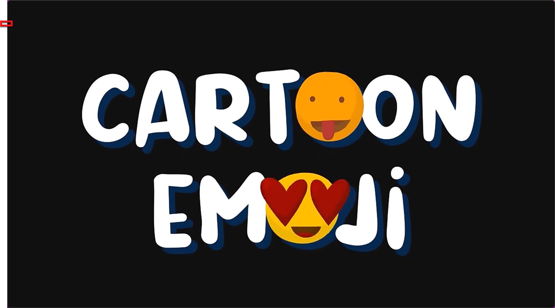 达芬奇模板-有趣卡通创意表情贴纸动画 Cartoon Emoji Animations