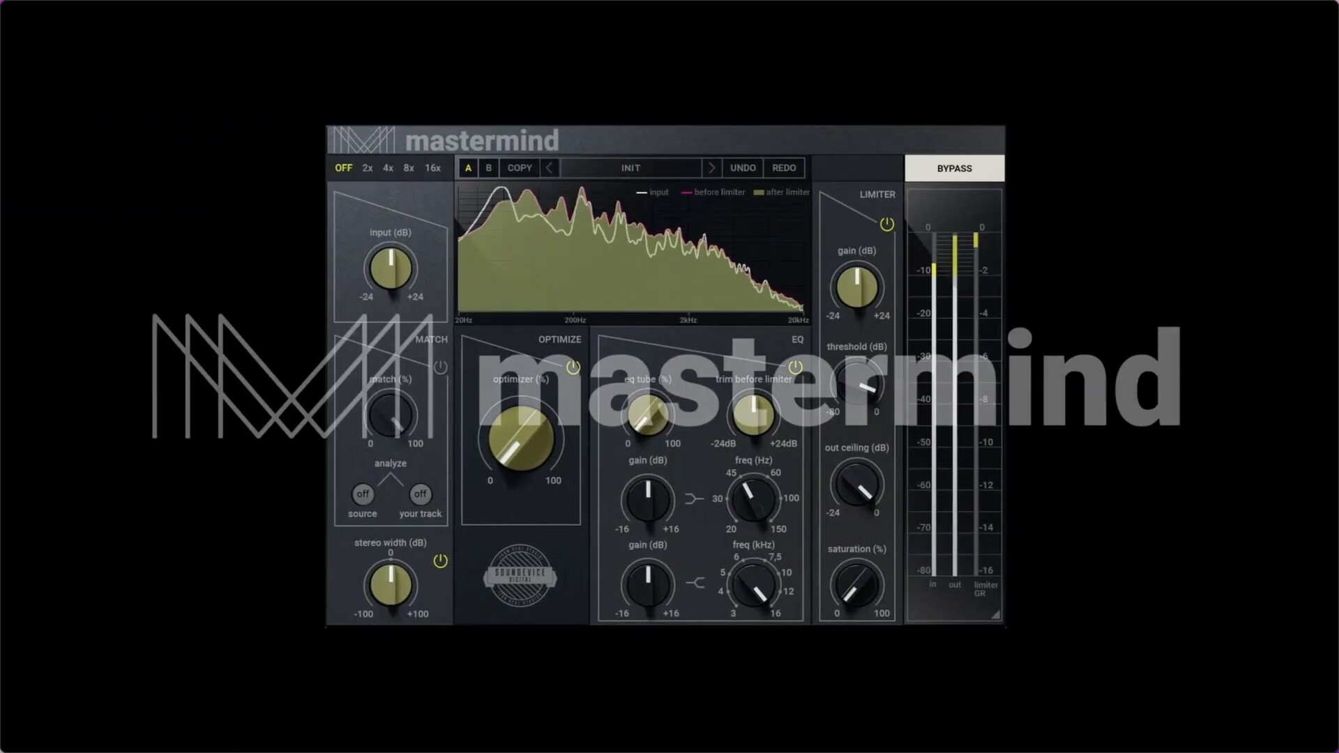 Soundevice Digital Mastermind for mac(母带处理器插件)