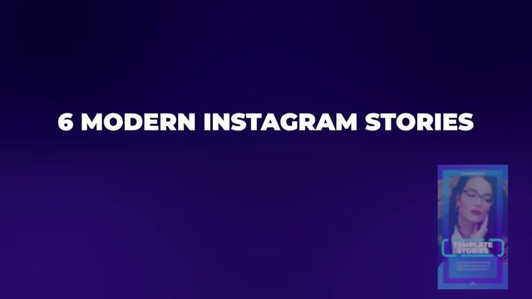 6个现代Instagram故事PR模板