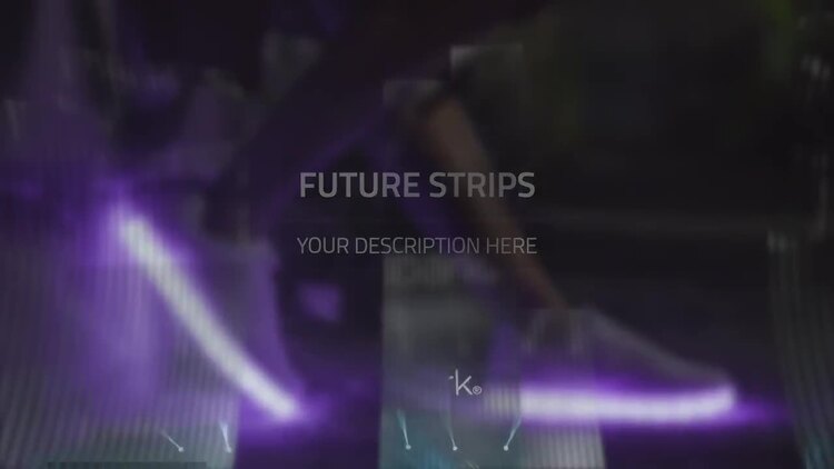 未来地带 - 幻灯片fcpx视频模板