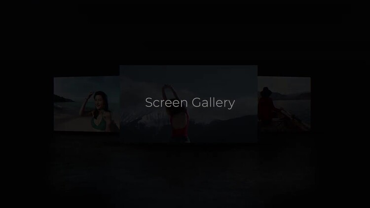 屏幕画廊fcpx视频模板