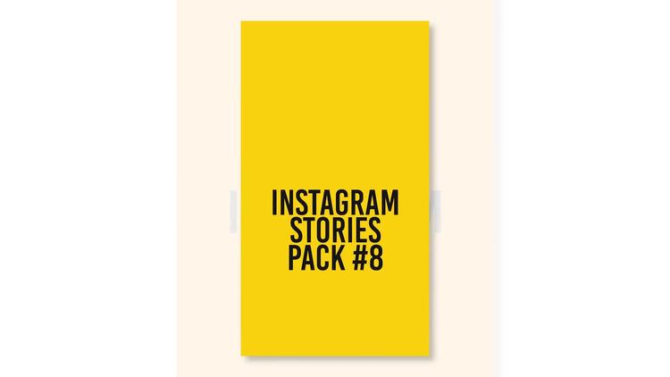 Instagram 故事包fcpx视频模板